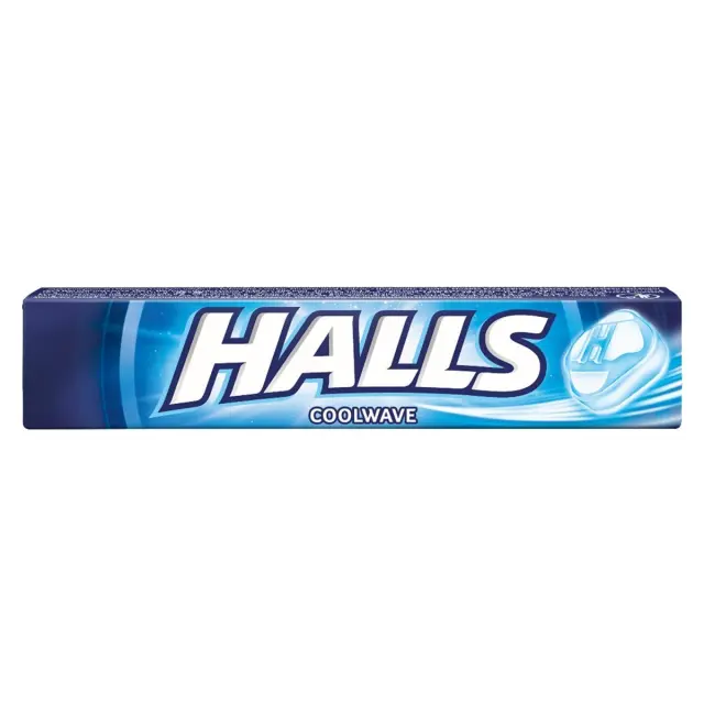 HALLS Καραμέλες Cool Wave (20τεμ/disp)
