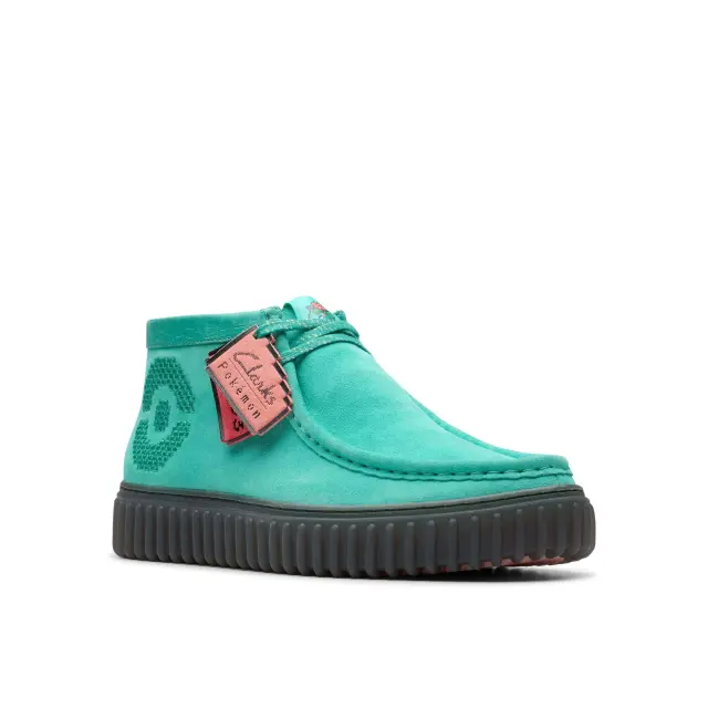 Clarks Torhill Explore Turquoise Nubuck – Pokemon Collection Turquoise Nubuck - 38 2