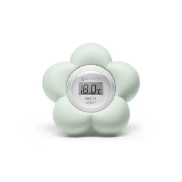 Avent Philips Ψηφιακό Θερμόμετρο για το Μπάνιο + το Δωμάτιο (SCH480/20) 1τμχ
