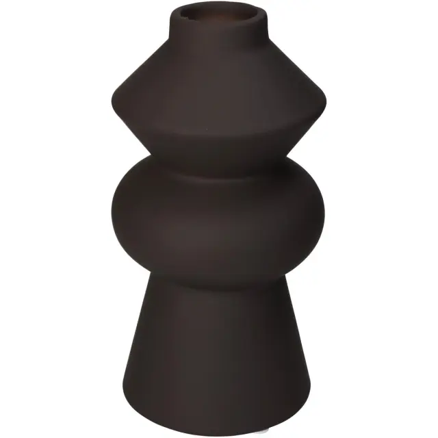 Βάζο Καφέ Δολομίτης 10.1x10.1x20cm