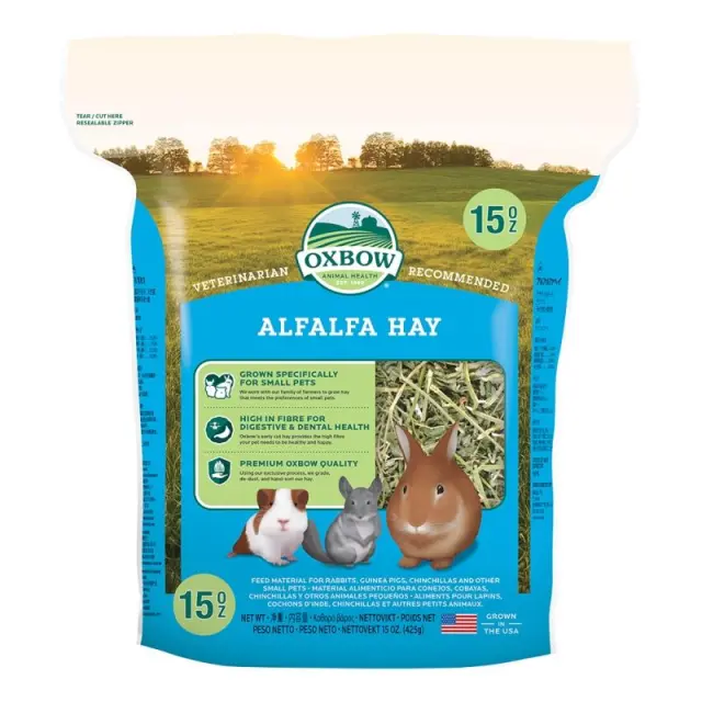 Oxbow Χόρτο Μείγμα Alfalfa Hay 1,13Κg Πράσινο