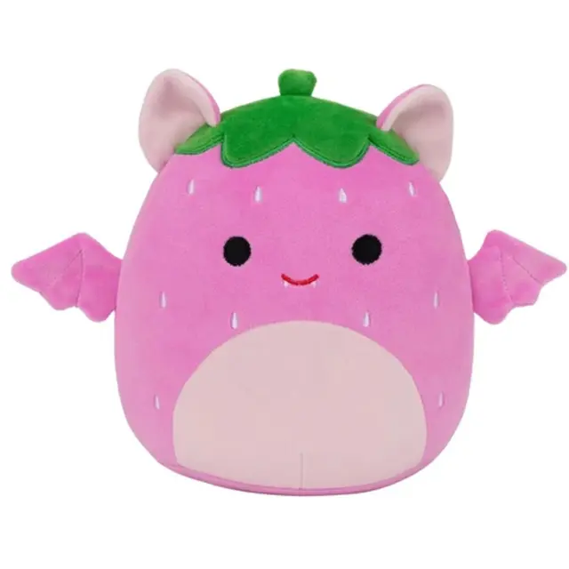 Λούτρινο Squishmallows 19cm W15 Brigitte Marie the Strawberry Bat - JWSQ0562