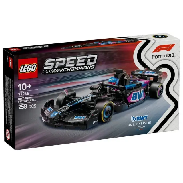 Speed Champions: F1 BWT Alpine Team A524 - LEGO 258pcs 3