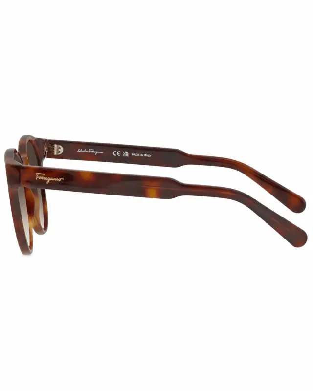 Ferragamo SF1068S 240 Γυναικεία Γυαλιά Ηλίου Havana με Καφέ Gradient Φακούς Salvatore Ferragamo - 52 mm 3