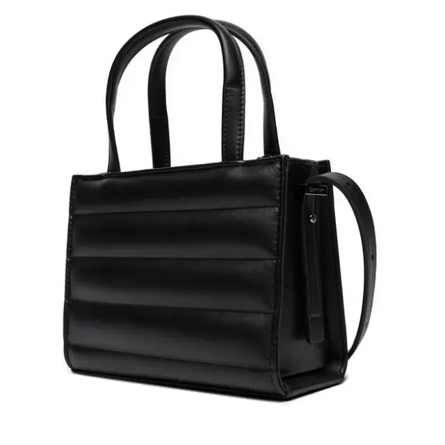 Calvin Τσάντα Line QuiL Mini Tote Μαύρο 3