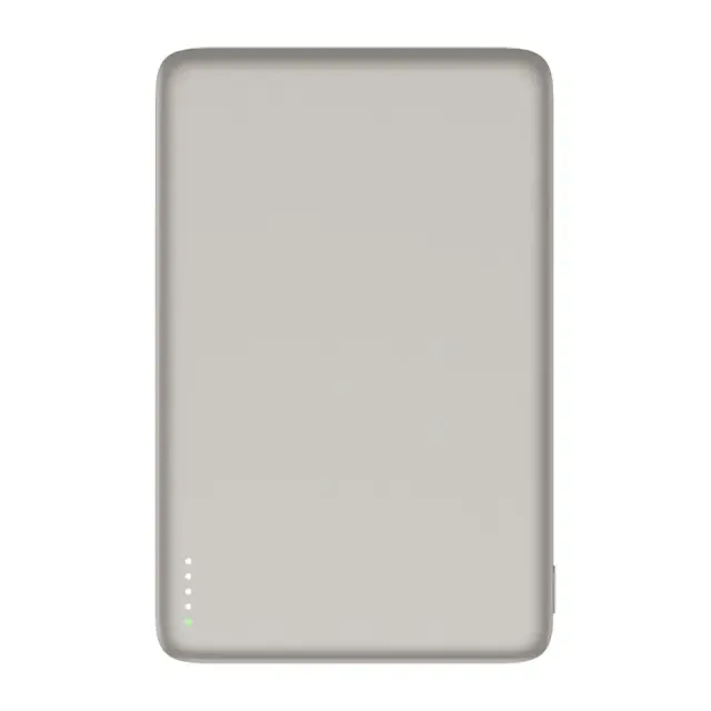 Valenta Ultra Slim 5000mAh Powerbank MagSafe: Natural 2