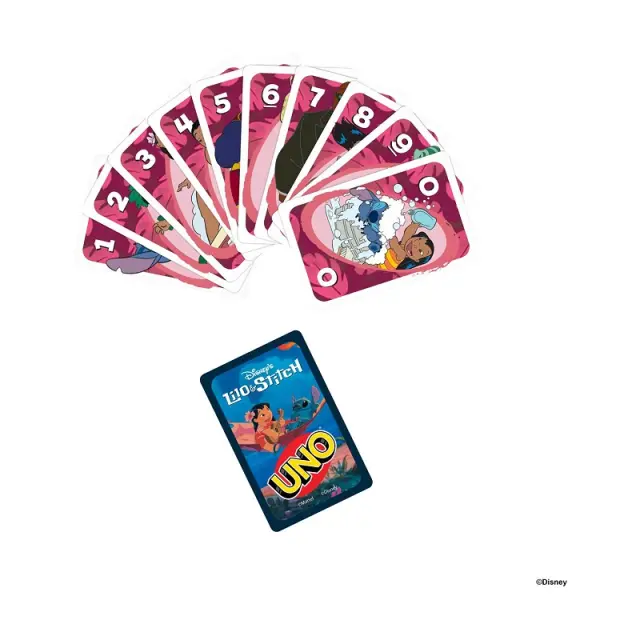 Επιτραπέζιο Παιχνίδι UNO Lilo & Stitch για 2-10 Παίκτες 7+ Ετών 2