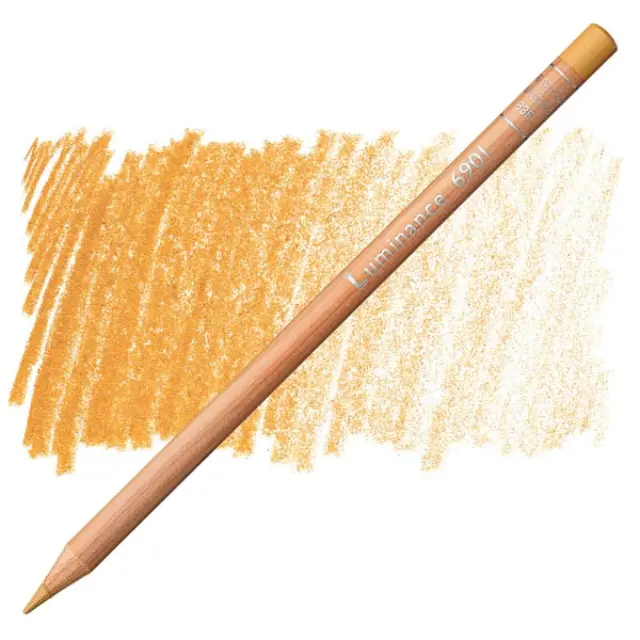 Ξυλομπογιά Caran d'Ache Luminance - 836 Brown Ochre 50%