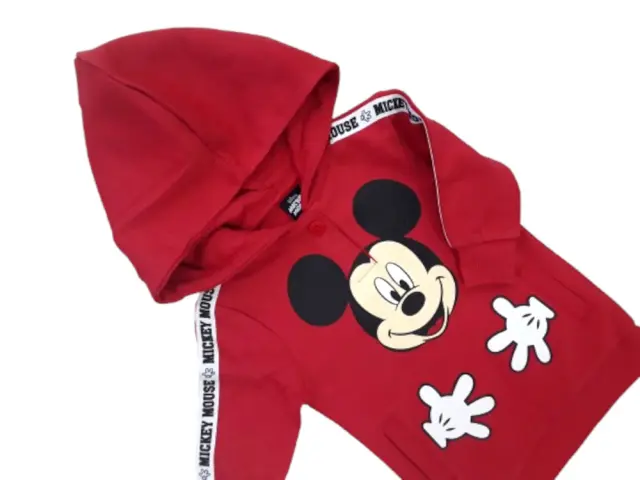 Μπλούζα με Κουκούλα Φούτερ Red Mickey 8100605 - 3 M (62cm) 3