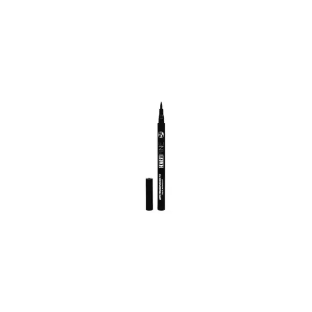 W7 Extra Fine Eye Liner Pen Black 0.7ml