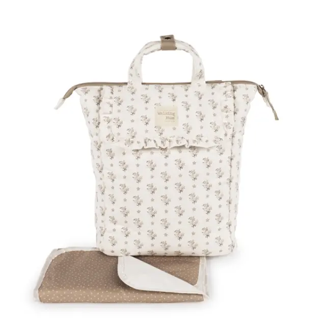 Τσάντα Αλλαξιέρα Backpack Botton Flowers