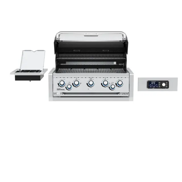 Ψησταριά Υγραερίου Εντοιχιζόμενη Imperial QS 590 Built In - Broil King Kit Μετατροπής σε φυσικό αέριο Μηχανισμός και καυστήρας 3