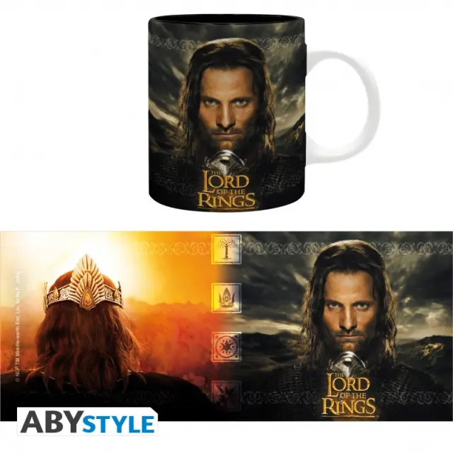 Κούπα κεραμική LORD OF THE RINGS - Mug - 320 ml - Aragorn ABYMUGA479 3
