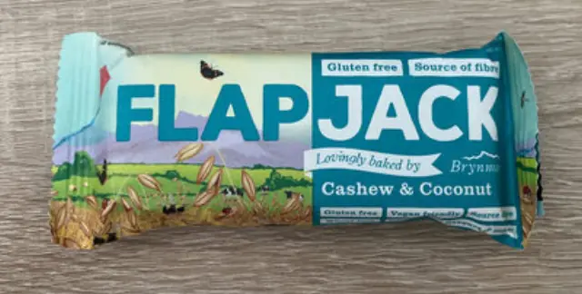 Wholebake Μπάρα Βρώμης / Flapjack με Cashew & Coconut 80gr