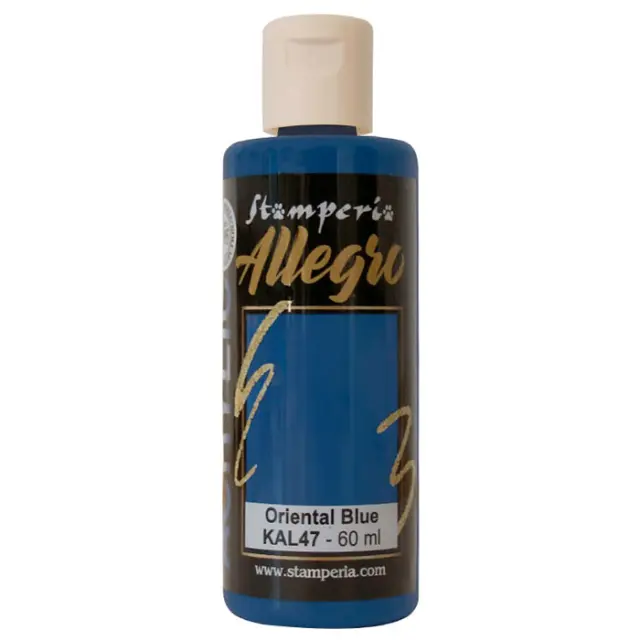 Χρώμα ακρυλικό Allegro 59ml, Oriental blue
