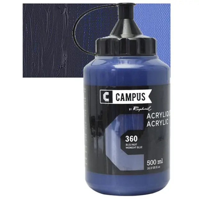 Ακρυλικό Raphael Campus - 360 Midnight Blue - 500ml