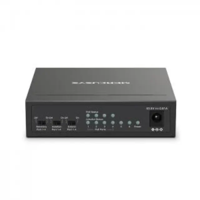 6-Port 10/100Mbps desktop switch με 4 θύρες PoE+ 3