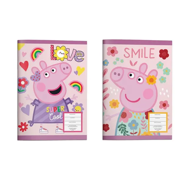 Diakakis Τετράδιο Καρφίτσα 17×25 40 φύλλων Peppa Pig (000482812)
