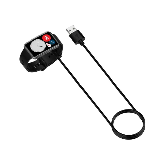 Καλώδιο Φόρτισης USB για Huawei Band 6/7/8/Honor band 6/7 (1m)-Black OEM 2