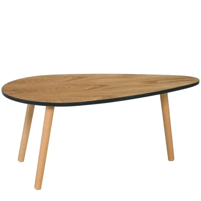 Τραπεζάκι Σαλονιού FINE Φυσικό MDF 98x60x41cm