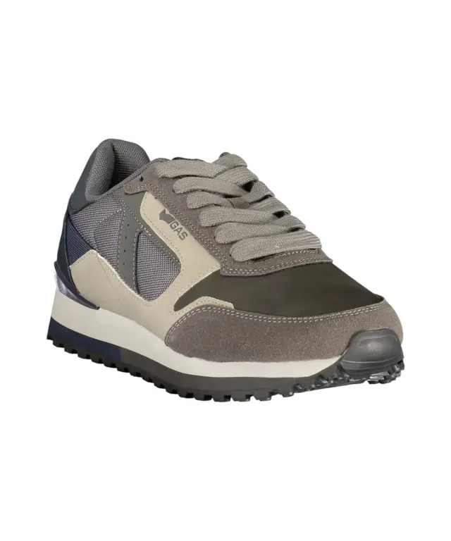 Gas - Ανδρικά Παπούτσια Sneakers Malik Mix GAM623905-0197 Γκρι 2