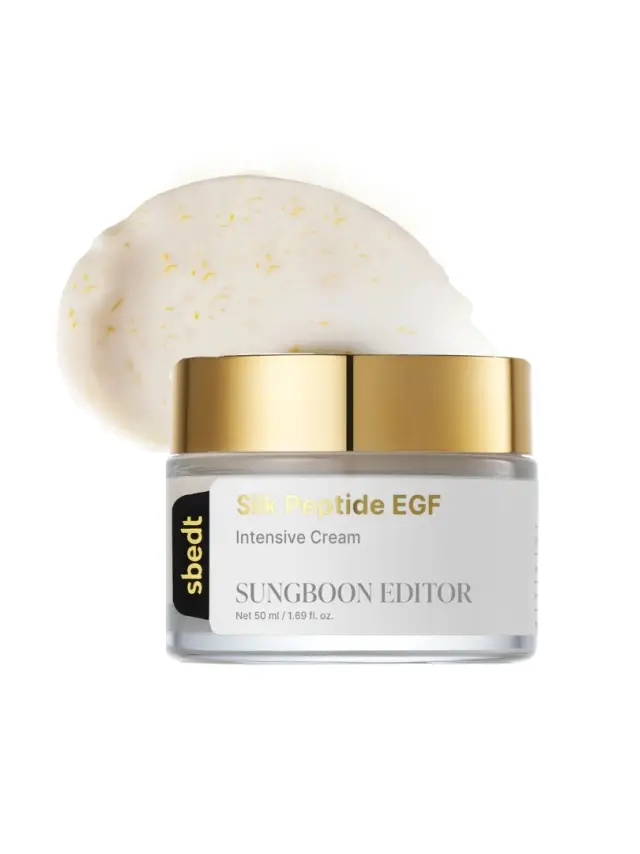 Sungboon Editor Silk Peptide EGF Intensive Cream 50ml - Ενυδατική κρέμα Ανόρθωσης και Σύσφιξης με Πεπτίδια & EGF