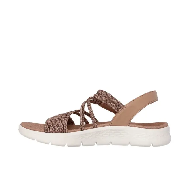 Γυναικεία Ανατομικά Πέδιλα Skechers Go Walk Flex 141473/TAN Καφέ Καφέ - 36 3