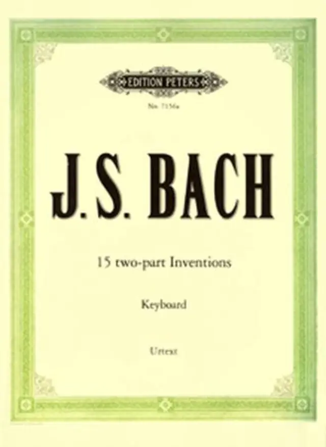 J.S.Bach - 15 two-part Inventions / Εκδόσεις Peters