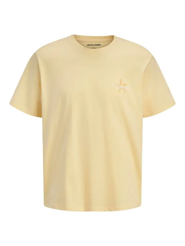 JJCORALS TEE SS CREW NECK Sunlight - L