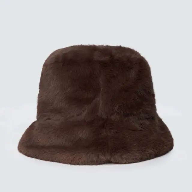 Καπέλο Replay AW00AW.000.A7243T-C06D DARK BROWN Σκούρο Καφέ - S/M 2