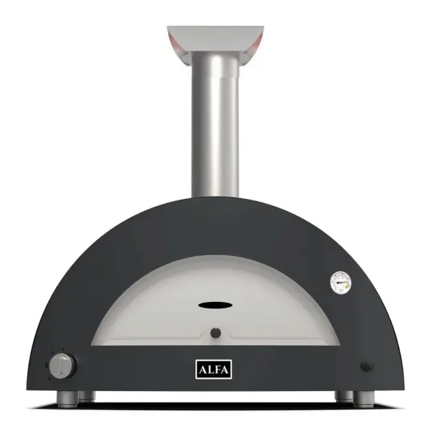 Φούρνος Υγραερίου Alfa Moderno 2 Pizze Hybrid Antique Grey - ALFA