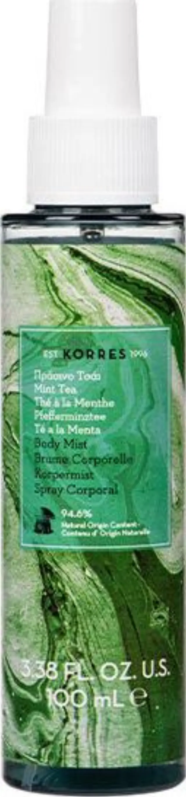 Korres Green Tea Body Mist Ενυδατικό Σπρέι Σώματος με Πράσινο Τσάι, 100ml