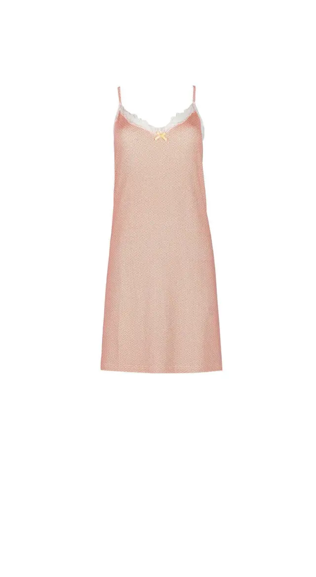 S741 - Type - NIGHTGOWN ABSTRACT FLOWERS