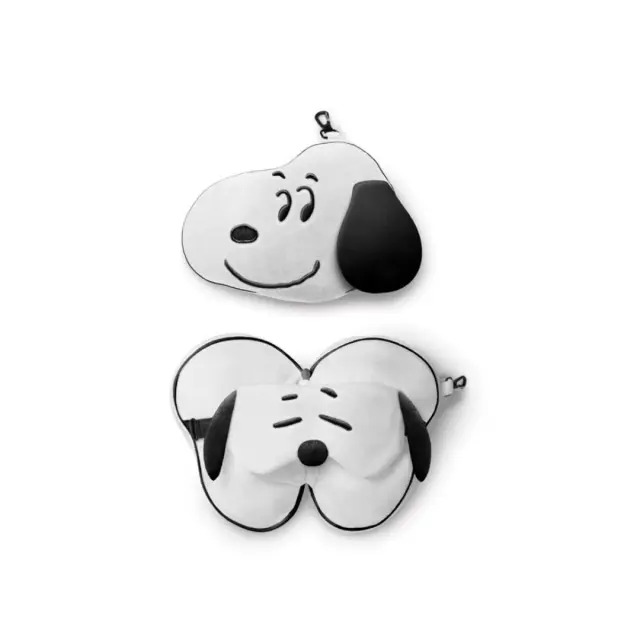 Puckator Relaxeazzz Travel Pillow & Eye Mask: Snoopy