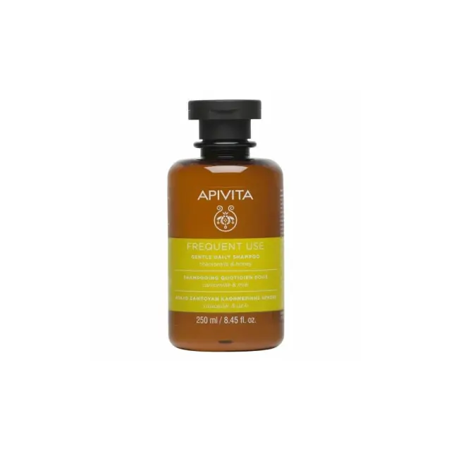 Apivita Gentle Daily Shampoo with Chamomile &Honey, Σαμπουάν Καθημερινής Χρήσης με Χαμομήλι και Μέλι, 250ml
