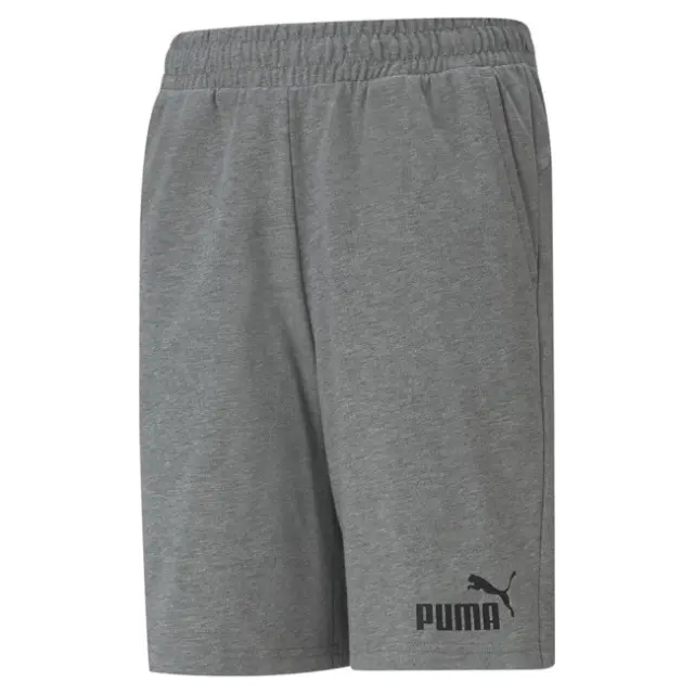 Puma Ess Jersey Shorts 586971 Παιδική Βερμούδα Γκρι