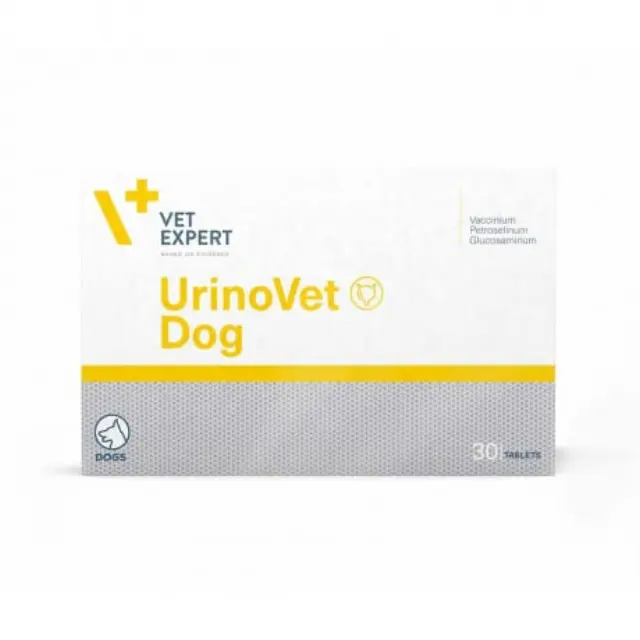 VetExpert UrinoVet Dog Συμπλήρωμα Διατροφής Σκύλου σε Δισκία για Ουροποιητικό/ Νεφρά 30 tabs