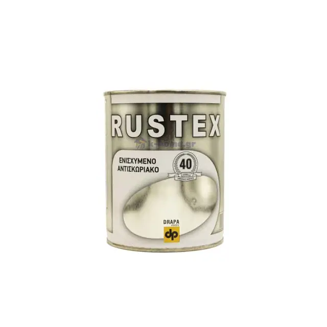 Rustex Drapa Αντισκωριακό Μετάλλου Ενισχυμένο ΓΚΡΙ Σατινέ 1kg