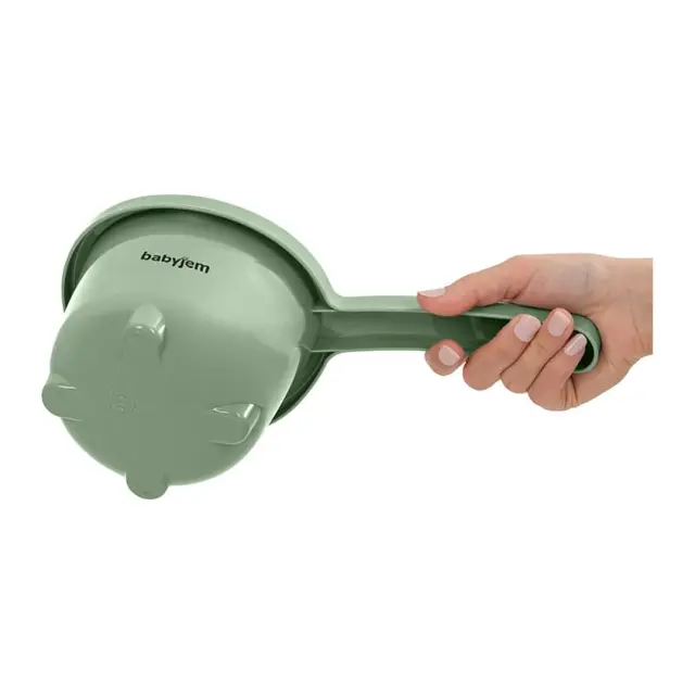 BabyJem Κουβαδάκι Μπάνιου 1L Soft Green 3
