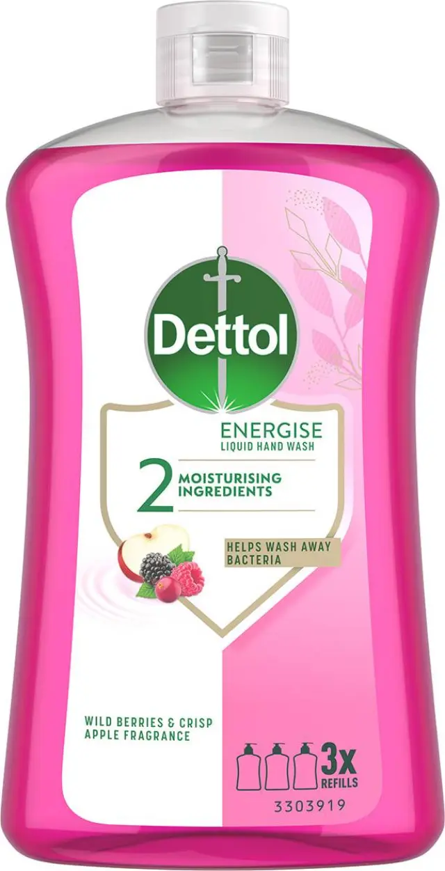 Dettol Wild Berry Ανταλλακτικό Υγρό Κρεμοσάπουνο 750ml