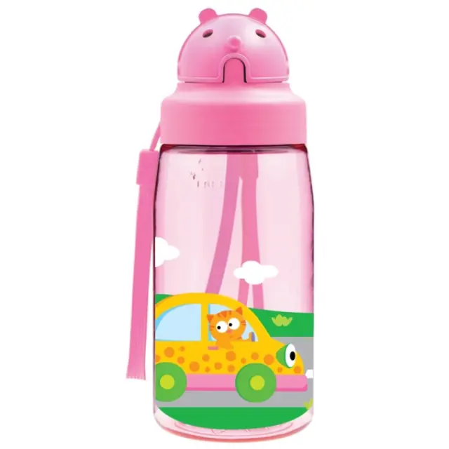Παγούρι Αμαξάκια Tritan 450ml - Πώμα OBY 2