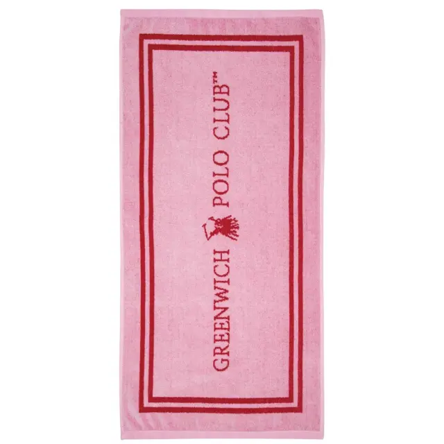 Πετσέτα Γυμναστηρίου 45x90 400gsm Essential Greenwich Polo Club 3943 Pink 100% βαμβακερό