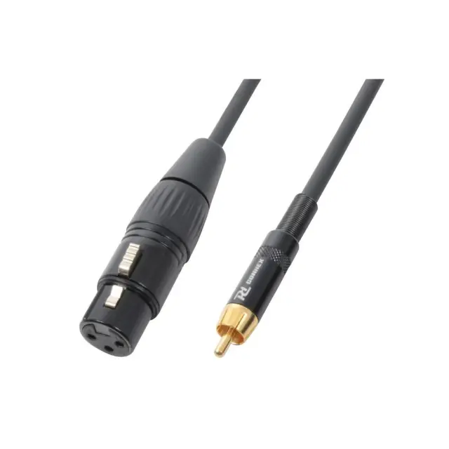POWER DYNAMICS CABLE XLR θηλ.-RCA αρσ. 3.0m