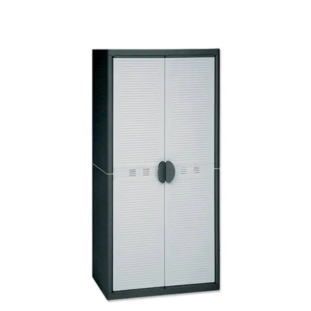 Ντουλάπα Κήπου Πλαστική JUMBO QBLACK 2900 89.7x53.7x180cm