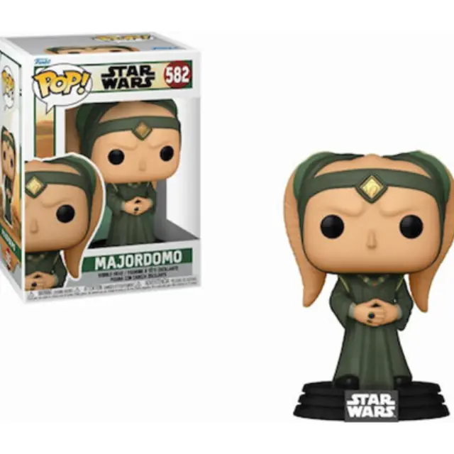 Funko Pop! Disney Star Wars: Book of Boba Fett - Majordomo #582 Bobble-Head Vinyl Figure