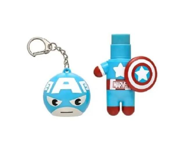 Lip Smacker Marvel Captain America Βάλσαμο Χειλιών 4gr 3