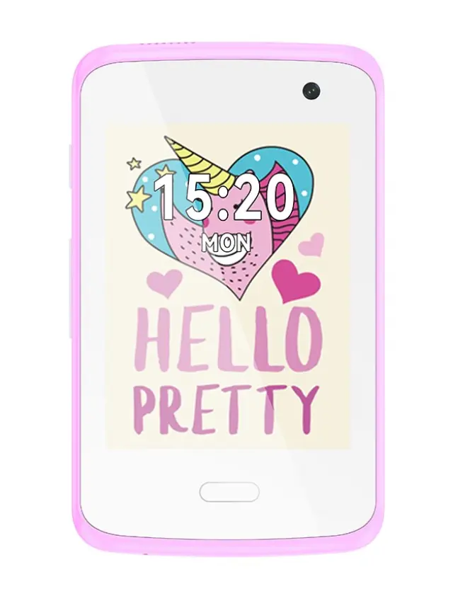 XO H150 Kids Smart 2G Cell Phone 2.8' Screen 30W Pixel White+Purple 16.001.0254