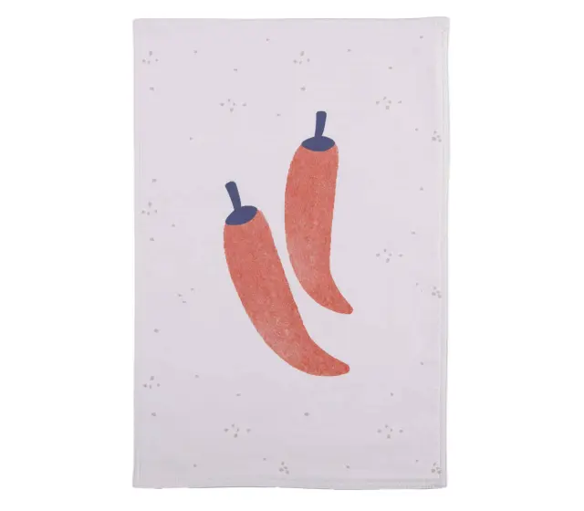 ΠΟΤΗΡΟΠΑΝΟ ΒΕΛΟΥΤΕ PEPPERS 40Χ60 NEF-NEF HOMEWARE ECRU