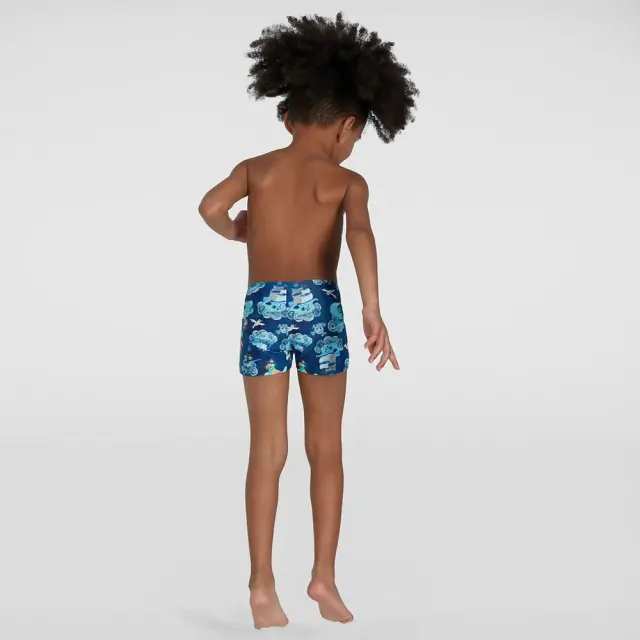 Speedo Boy's Digital Allover Print Placement Aquashort Μπλε Σκούρο 805394H099 (Speedo) 2