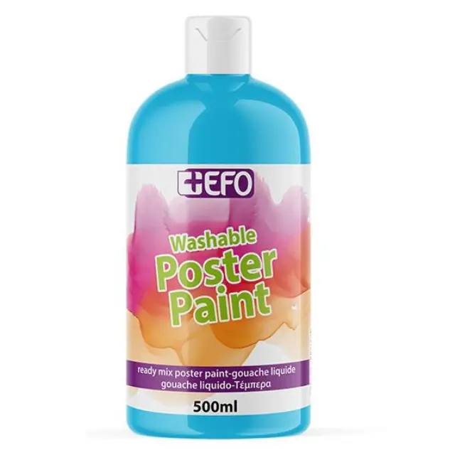 Τέμπερα +Efo 500ml Κυανό